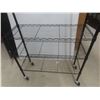 Image 5 : Two Rollable Four-Tier Shelving Units