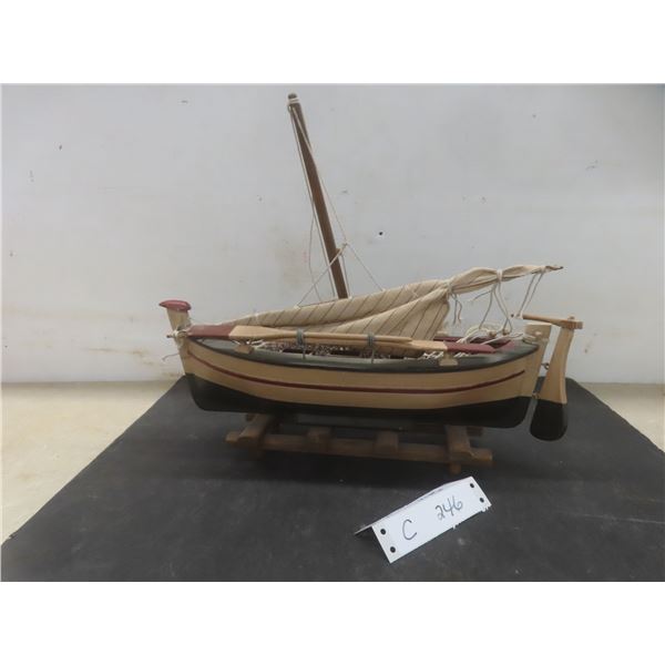Wooden Collectible Model Ship