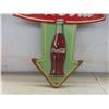 Image 3 : Modern Metal Coca-Cola Advertising Sign