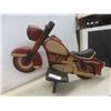Image 1 : Handcrafted Wooden Motorcycle Approx
