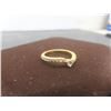 Image 12 : New 18K Gold Plated Simulated Diamond Ring Set, Size 7
