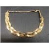 Image 4 : New 18K Gold Plated Twisted Serpentine Bracelet, Adjustable 6.5"–8"