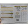 Image 5 : New Moissanite Lab Diamond, Round Brilliant Cut, GHI VVS1, GRA Report, Tests Positive w/ Diamond Te