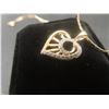 Image 6 : New 18K Gold Plated Swirl Heart Necklace, 19" Chain