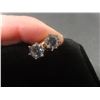 Image 6 : New 18K Gold Plated Each Simulated Diamond Stud Earrings