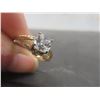 Image 8 : New 14K Gold Plated Cushion Cut Simulated Diamond Ring Size 6