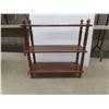 Image 1 : Three-Tier Wooden Bookshelf