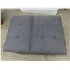 Image 3 : Grey Fabric Convertible Single Sleeper Chair