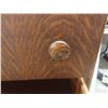 Image 11 : Vintage Oak Five-Drawer Chest on Casters
