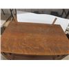 Image 15 : Vintage Oak Five-Drawer Chest on Casters