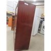 Image 2 : Chinoiserie-Style Mahogany Highboy With Brass Hardware
