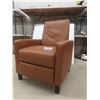 Image 1 : Leather-Style Reclining Chair