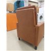Image 4 : Leather-Style Reclining Chair