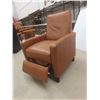 Image 8 : Leather-Style Reclining Chair