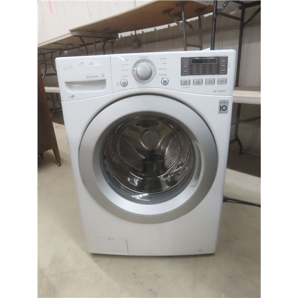 LG Front-Load Washing Machine With Stainless Steel Tub