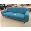 Image 1 : Two-Seat Fabric Sofa, 76" Wide