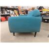 Image 2 : Two-Seat Fabric Sofa, 76" Wide