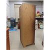 Image 12 : Corner Style Oak Display Cabinet With Glass Doors