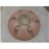 Image 5 : Three Antique Glass Lamp Shades