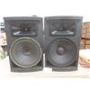 Image 1 : Two JBL Professional PA 15" Speakers, Model AC2215/95, Working