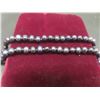 Image 2 : Dyed Freshwater Pearl Necklace 23" Long With Ten-Karat Gold Clasp