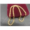 Image 5 : Fourteen-Karat Gold Plated Necklace 17 1/2" Long