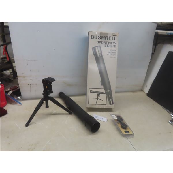 Bushnell 20x–60x Telescope