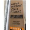 Image 2 : Electric Baseboard Heater, 48" Long, 1000 Watts