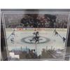 Image 4 : Winnipeg Jets Andrew Ladd Inaugural Game October 9, 2011 Framed Picture With COA, Tickets, and Prog
