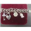 Image 2 : Birks Sterling Silver Charm Bracelet With 10 Charms
