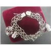 Image 4 : Birks Sterling Silver Charm Bracelet With 10 Charms