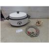 Image 1 : Proctor Silex Electric Roaster, "Let Them Swing" Coffee Mug and Dog Lead