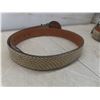 Image 5 : Three Exotic Leather Belts