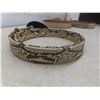 Image 7 : Three Exotic Leather Belts