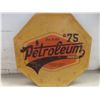 Image 10 : Two Modern Decorative Metal Signs - Dr. Pepper and Petroleum Gas + Oil