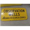 Image 2 : 3 Wood Signs - Purcell Furrier , Observation Wheels and OPEN (Damaged)