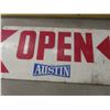 Image 9 : 3 Wood Signs - Purcell Furrier , Observation Wheels and OPEN (Damaged)