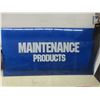 Image 10 : Maintenance Products, Plexi Glass Sign , 2 Cardboard Signs - City Hydro and Super Kem-Tone