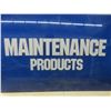 Image 12 : Maintenance Products, Plexi Glass Sign , 2 Cardboard Signs - City Hydro and Super Kem-Tone