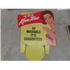 Image 6 : Maintenance Products, Plexi Glass Sign , 2 Cardboard Signs - City Hydro and Super Kem-Tone