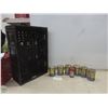 Image 1 : 6 Cans Golden Spectro Moto 2 Cycle Oil 18 Oz w/Product, ESSO Handy Oil, and Foldable Crate