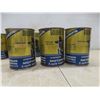 Image 5 : 6 Cans Golden Spectro Moto 2 Cycle Oil 18 Oz w/Product, ESSO Handy Oil, and Foldable Crate