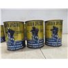 Image 6 : 6 Cans Golden Spectro Moto 2 Cycle Oil 18 Oz w/Product, ESSO Handy Oil, and Foldable Crate
