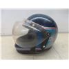 Image 3 : Vintage Polaris Snowmobile Helmet With Face Shield