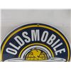 Image 3 : Oldsmobile Service Porcelain Sign Reproduction 11 1/4" Diameter