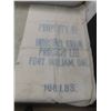 Image 6 : Pound Grain Sacks - Fort William Ontario. 100 Pound Sugar Sack - Manitoba Sugar Co. 50 Pound Vernal