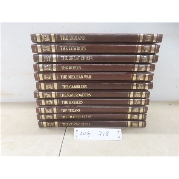 Eleven-Volume Hardcover Book Set "The Old West"