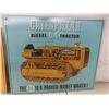Image 4 : Three Modern Metal Signs: McCormick Deering , Caterpillar Diesel , and Horse Humor