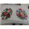 Image 10 : Metal Sign Security, Shelf Decor, and Five Petit Point Unframed Pictures and More