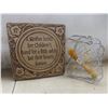 Image 8 : Metal Sign Security, Shelf Decor, and Five Petit Point Unframed Pictures and More